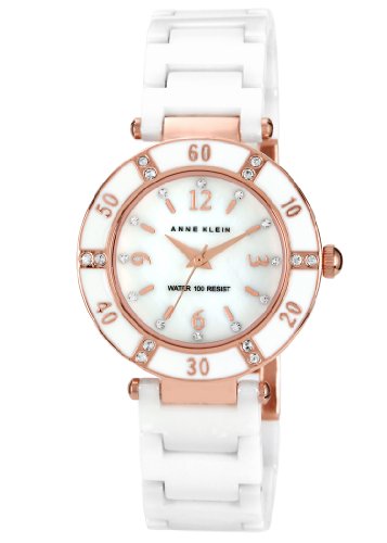 AAA 1:1 Replica Anne-Klein Ladies Watches Mother Of Pearl Dial Japanese-Quartz 24MM 109416RGWT Watch