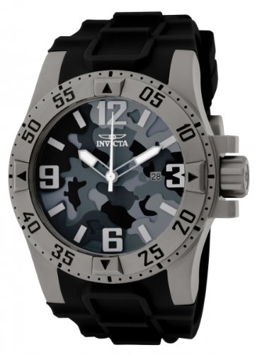 AAA 1:1 Replica Invicta Mens Watches Black Dial Swiss Quartz 50MM 1098 Watch