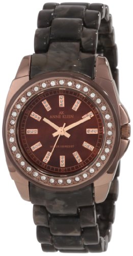 AAA 1:1 Replica Anne-Klein Ladies Watches Brown Dial Quartz 33MM 10/9669BMBN Watch
