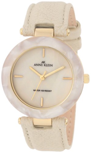 AAA 1:1 Replica Anne-Klein Ladies Watches Mother of pearl Dial Quartz 28.23MM 10/9725MPTT Watch