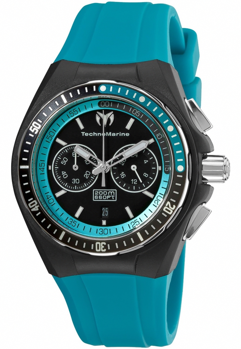 AAA 1:1 Replica Technomarine Mens Watches Black Dial Quartz 40MM 110017 Watch