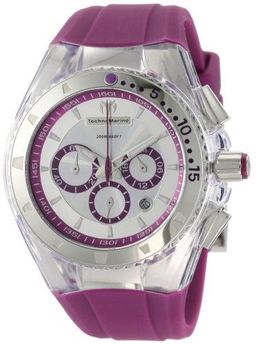 AAA 1:1 Replica TechnoMarine-Women Ladies Watches Purple Dial Japanese Quartz 40MM 111032 Watch