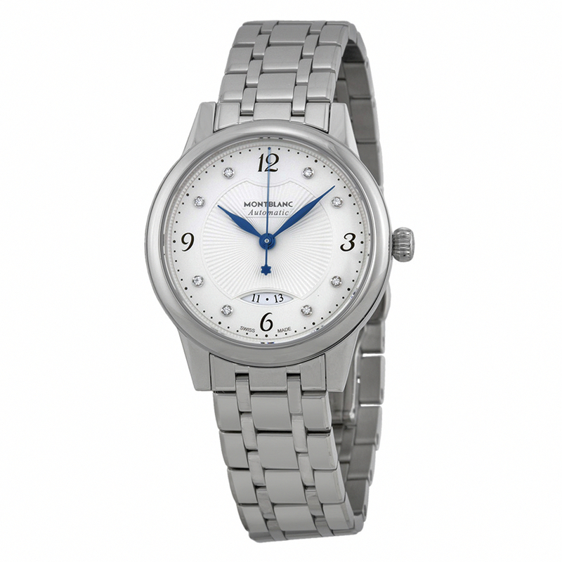 AAA 1:1 Replica MontBlanc Ladies Watches Silver Dial Automatic 30MM 111056 Watch