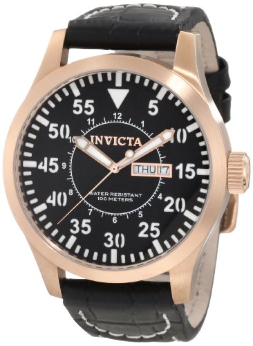 AAA 1:1 Replica Invicta Mens Watches Black Dial Quartz 48MM 11195 Watch