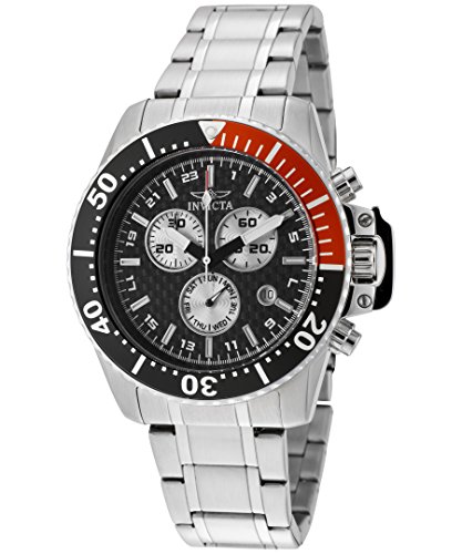 AAA 1:1 Replica Invicta Mens Watches Black Dial Swiss Quartz 44MM 11283 Watch