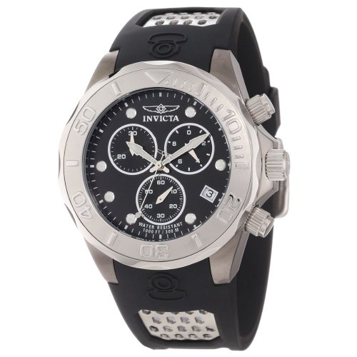 AAA 1:1 Replica Invicta Mens Watches Black Dial Swiss Quartz 47MM 11459 Watch