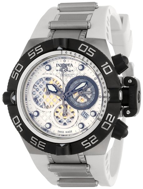 AAA 1:1 Replica Invicta-Subaqua Mens Watches Silver Dial Quartz 45MM 11505 Watch
