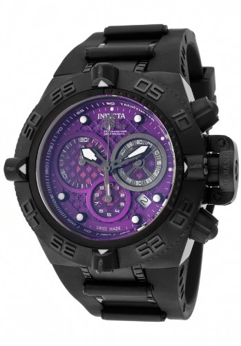 AAA 1:1 Replica Invicta Mens Watches Purple Dial Swiss Quartz 45MM 11513 Watch
