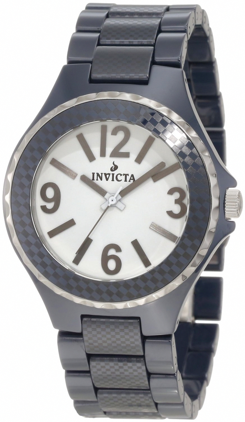 AAA 1:1 Replica Invicta Ladies Watches White Dial Swiss Quartz 42MM 1187 Watch