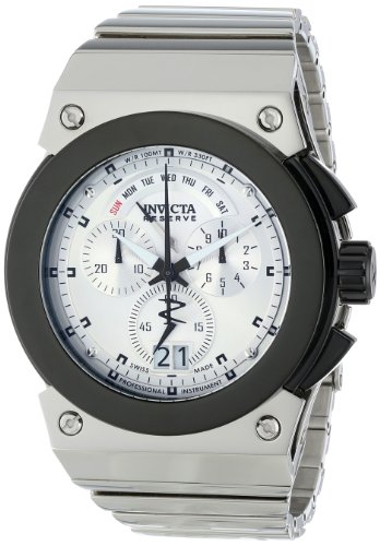 AAA 1:1 Replica Invicta Mens Watches Silver Dial Swiss Quartz 50MM 11933 Watch