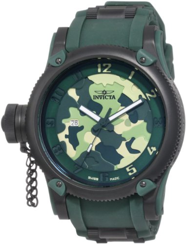 AAA 1:1 Replica Invicta Mens Watches Green Dial 52MM 1197 Watch