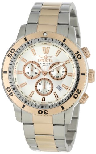 AAA 1:1 Replica Invicta Mens Watches Silver Dial Swiss Quartz 45MM 1204 Watch