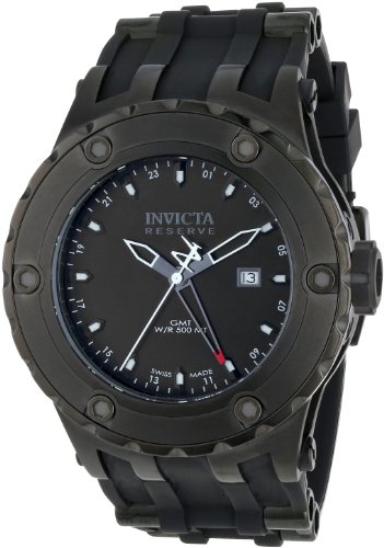 AAA 1:1 Replica Invicta Mens Watches Black Dial Swiss Quartz 52MM 12043 Watch