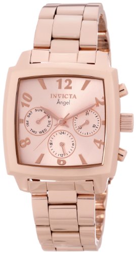 AAA 1:1 Replica Invicta Ladies Watches Pink Dial Quartz 36MM 12102 Watch