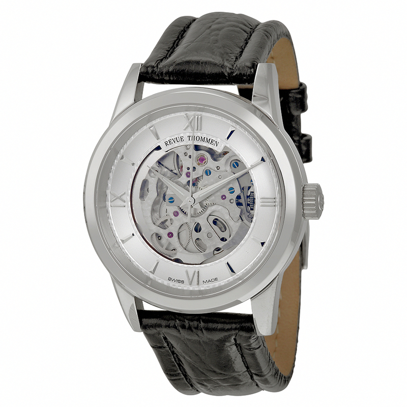 AAA 1:1 Replica Revue-Thommen Mens Watches Skeletal Dial Automatic 38MM 12110.2532 Watch