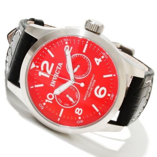 AAA 1:1 Replica Invicta Mens Watches Red Dial Quartz 48MM 12168 Watch