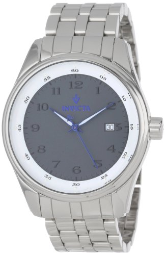 AAA 1:1 Replica Invicta Mens Watches Gray Dial Swiss Quartz 45MM 12187 Watch