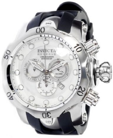 AAA 1:1 Replica Invicta Mens Watches White Dial Swiss Quartz 54MM 1219 Watch