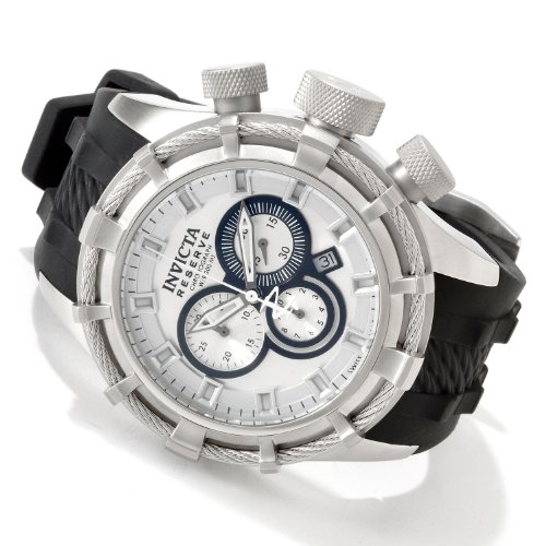 AAA 1:1 Replica Invicta Mens Watches Silver Dial Swiss Quartz 50MM 1226 Watch