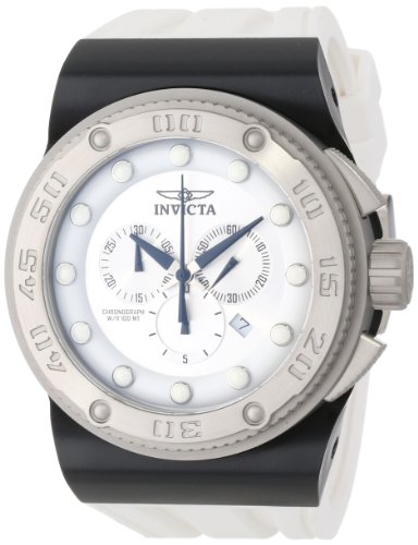 AAA 1:1 Replica Invicta Mens Watches Silver Dial Swiss Quartz 52MM 12296 Watch