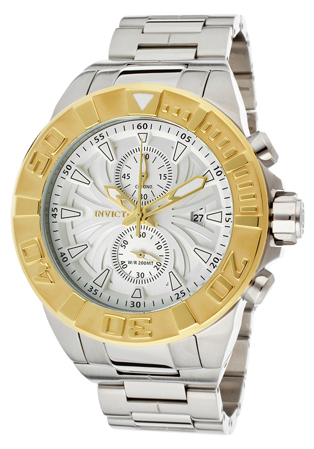 AAA 1:1 Replica Invicta-Pro-Diver Mens Watches Silver Dial Quartz 50MM 12307 Watch