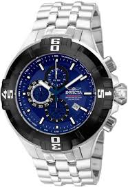 AAA 1:1 Replica Invicta Mens Watches Blue Dial Quartz 52MM 12365 Watch