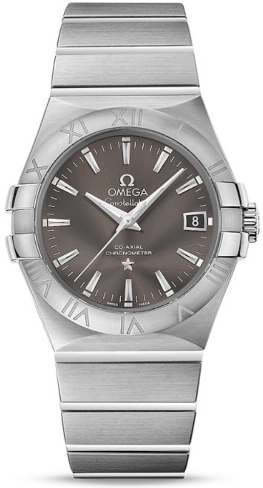 AAA 1:1 Replica Omega-Constellation-Series Mens Watches Gray Dial Automatic 35MM 123.10.35.20.06.001 Watch
