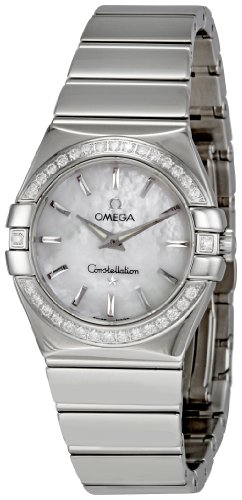 AAA 1:1 Replica Omega Ladies Watches Mother Of Pearl Dial Quartz 27MM 123.15.27.60.05.002 Watch