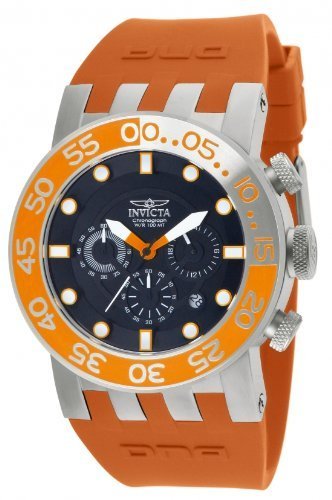 AAA 1:1 Replica Invicta Mens Watches Black Dial Quartz 46MM 12416 Watch