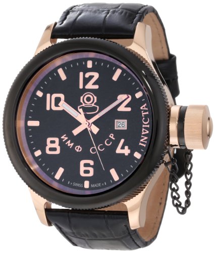 AAA 1:1 Replica Invicta Mens Watches Black Dial Swiss Quartz 52MM 12426 Watch