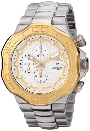 AAA 1:1 Replica Invicta Mens Watches Silver Dial Japanese Quartz 48MM 12432 Watch