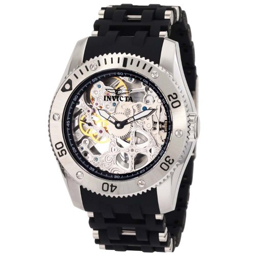 AAA 1:1 Replica Invicta Mens Watches Silver Dial Mechanical hand wind 49MM 1254 Watch