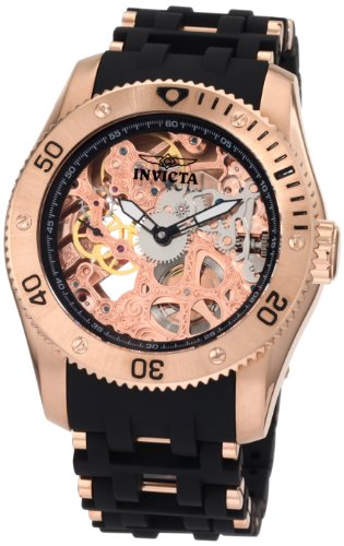 AAA 1:1 Replica Invicta Mens Watches Pink Dial Mechanical hand wind 49MM 1259 Watch