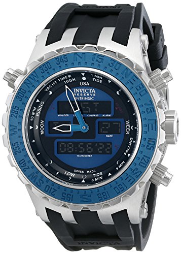 AAA 1:1 Replica Invicta Mens Watches Black Dial Swiss Quartz 52MM 12593 Watch