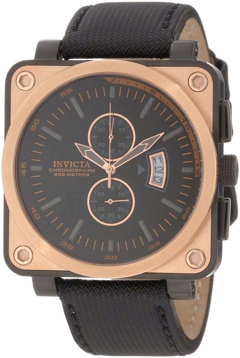 AAA 1:1 Replica Invicta-Corduba Mens Watches Black Dial Quartz 46MM 12623 Watch