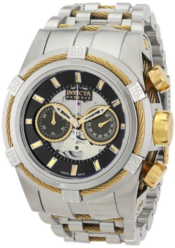 AAA 1:1 Replica Invicta Mens Watches Black Dial Swiss Automatic 51MM 12720 Watch