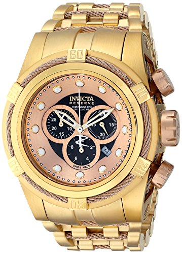 AAA 1:1 Replica Invicta Mens Watches Brown Dial Quartz 53MM 12739 Watch