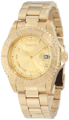 AAA 1:1 Replica Invicta Ladies Watches Gold Dial Quartz 40MM 12820 Watch