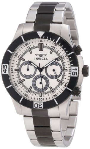 AAA 1:1 Replica Invicta Mens Watches Silver Dial Japanese Quartz 45MM 12843 Watch