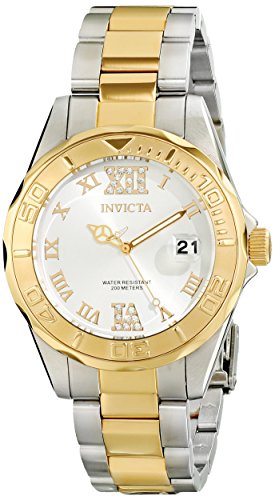 AAA 1:1 Replica Invicta Ladies Watches Silver Dial Japanese Quartz 38MM 12852 Watch