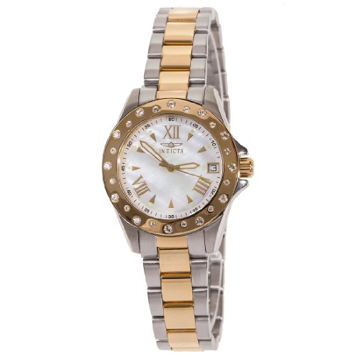AAA 1:1 Replica Invicta Ladies Watches Mother Of Pearl Dial Swiss Quartz 33MM 12855 Watch