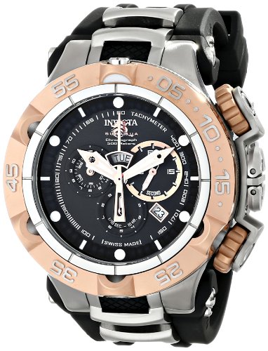 AAA 1:1 Replica Invicta Mens Watches Black Dial Swiss Quartz 50MM 12880 Watch