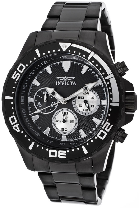 AAA 1:1 Replica Invicta-Pro-Diver Mens Watches Black Dial Quartz 45MM 12919 Watch