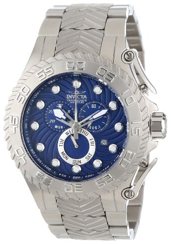 AAA 1:1 Replica Invicta Mens Watches Blue Dial Swiss Quartz 48MM 12932 Watch