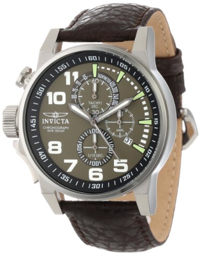 AAA 1:1 Replica Invicta Mens Watches Green Dial Japanese Quartz 46MM 13054 Watch