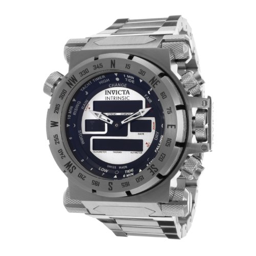 AAA 1:1 Replica Invicta Mens Watches Black Dial Swiss Quartz 51MM 13079 Watch