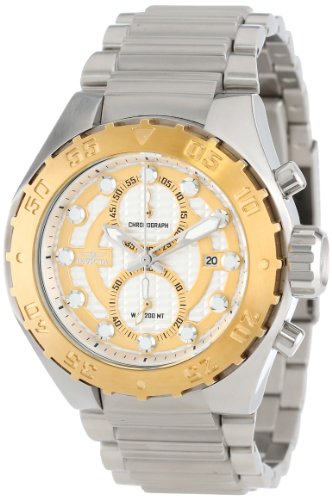 AAA 1:1 Replica Invicta Mens Watches Silver Dial Japanese Quartz 49MM 13090 Watch