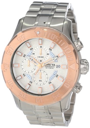 AAA 1:1 Replica Invicta Mens Watches Silver Dial Japanese Quartz 50MM 13108 Watch