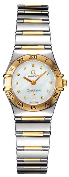 AAA 1:1 Replica Omega-Constellation-Series Watches White Mother Of pearl Dial 1361.71.00 Watch