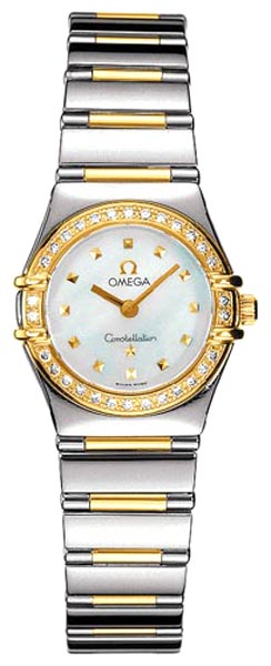 AAA 1:1 Replica Omega-Constellation-Series Watches White Mother Of Pearl Dial 1365.71.00 Watch